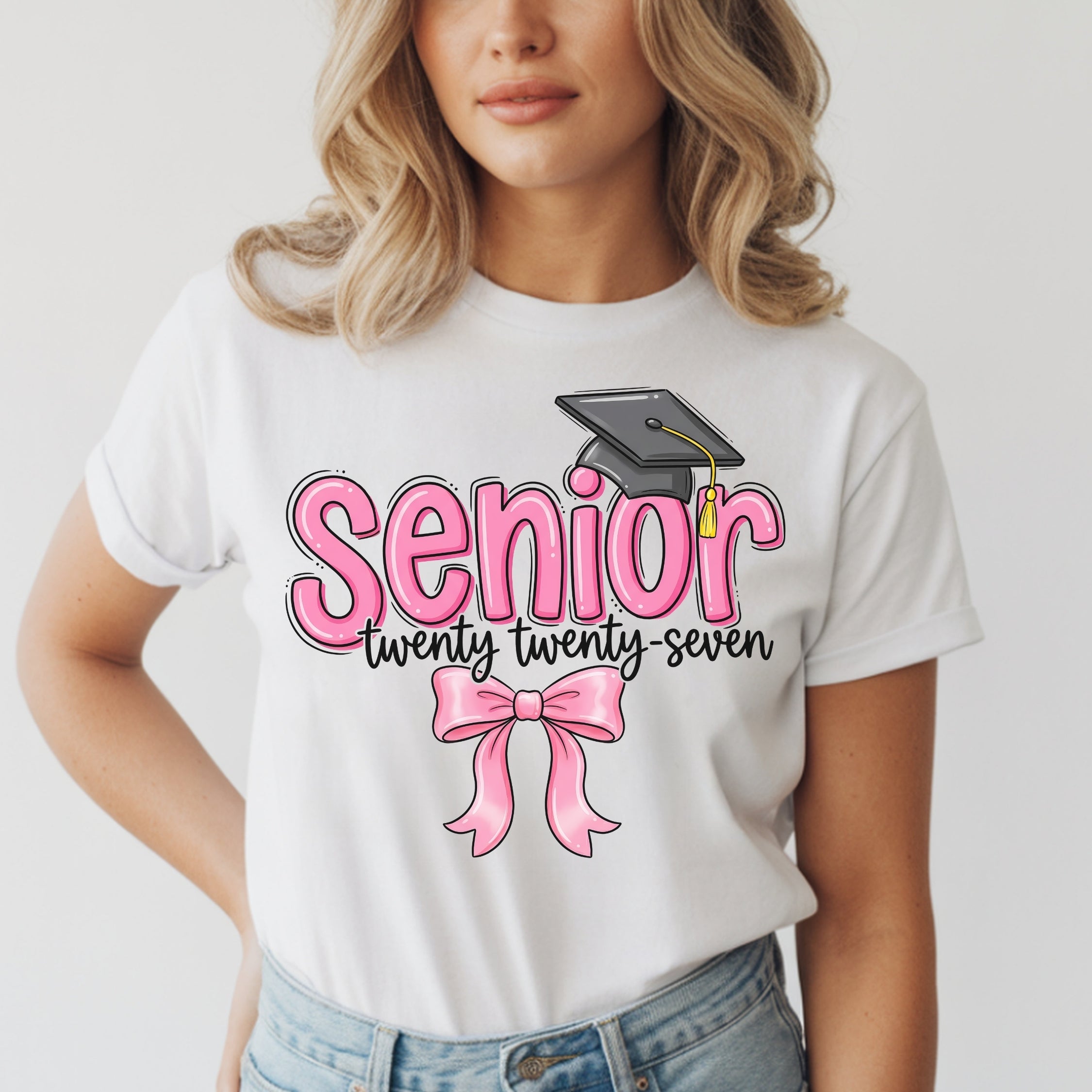 Senior 2027 - Pink Bow