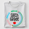 Hello Sixth Grade - Circle Pencil