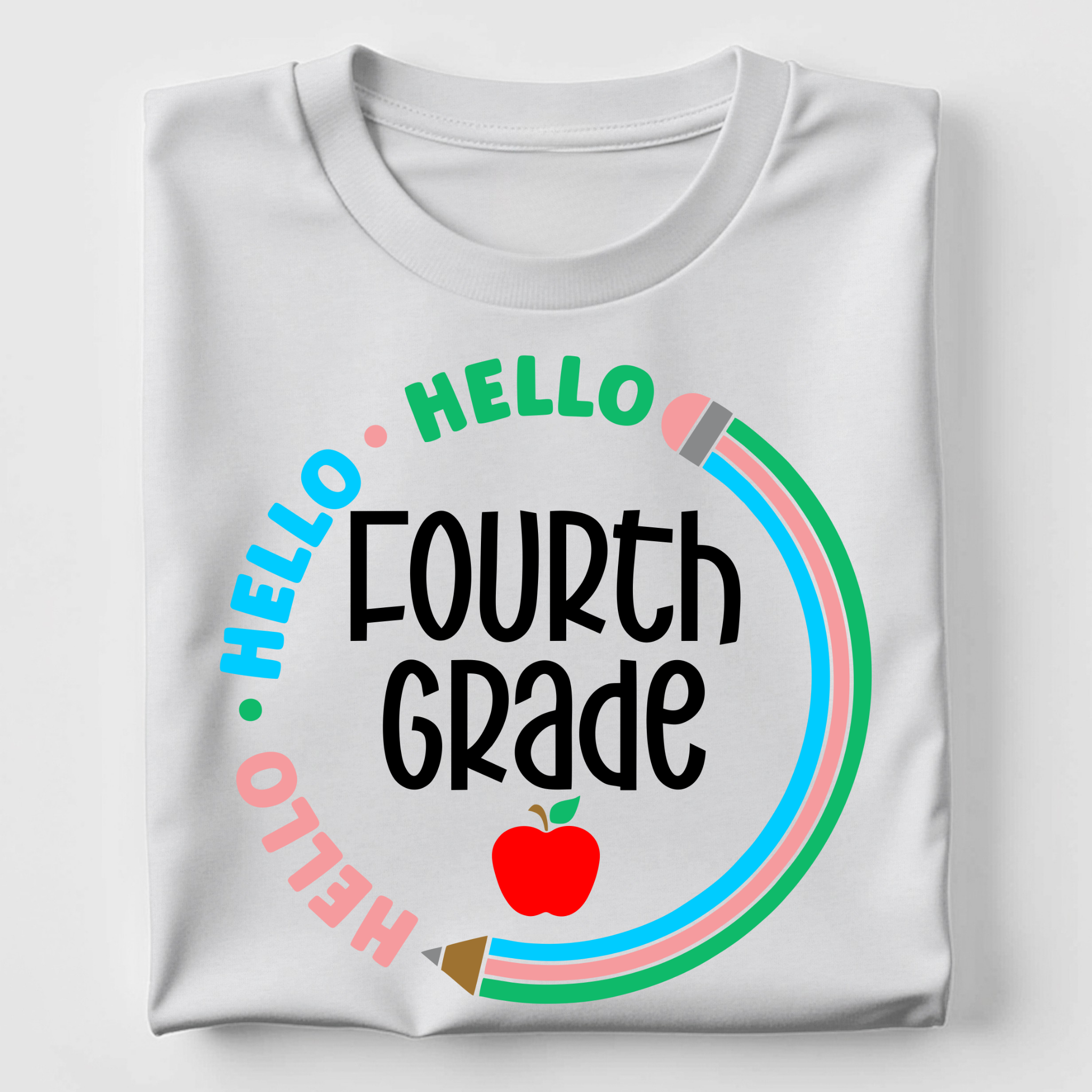 Hello Fourth Grade - Circle Pencil
