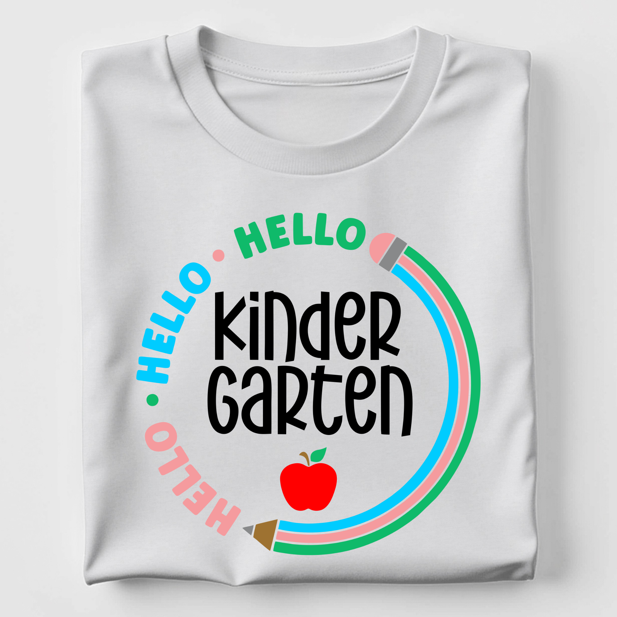 Hello Kindergarten - Circle Pencil