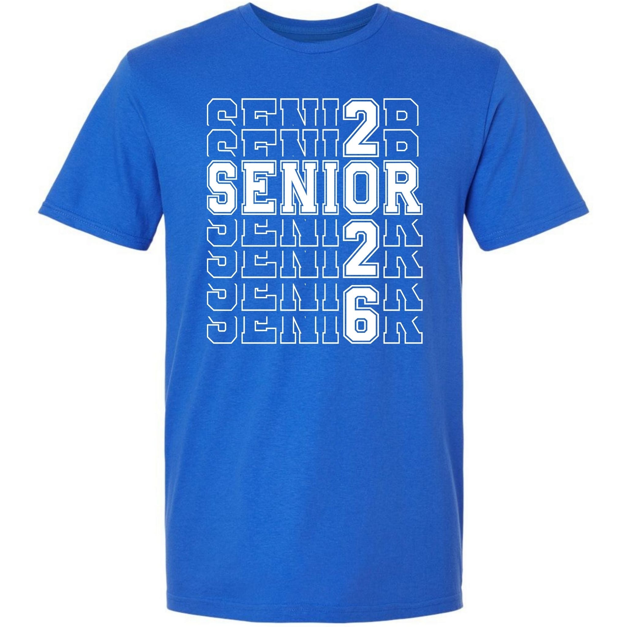 SENIOR 2026 - Faded White Text