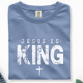 Jesus is King - White Font