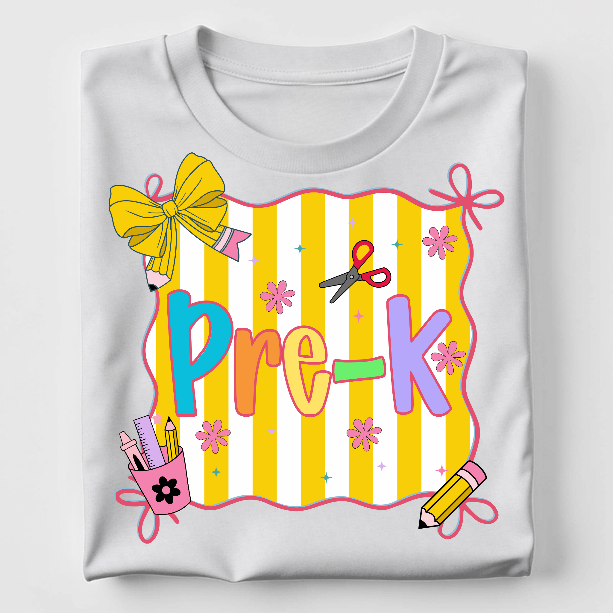 Pre-K - Yellow Stripe