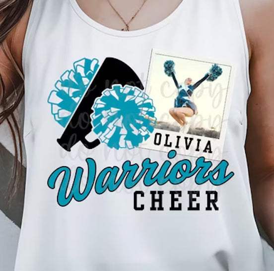 Custom Cheer Polaroid