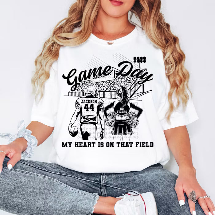 My Heart is on That Field - Football and Cheer