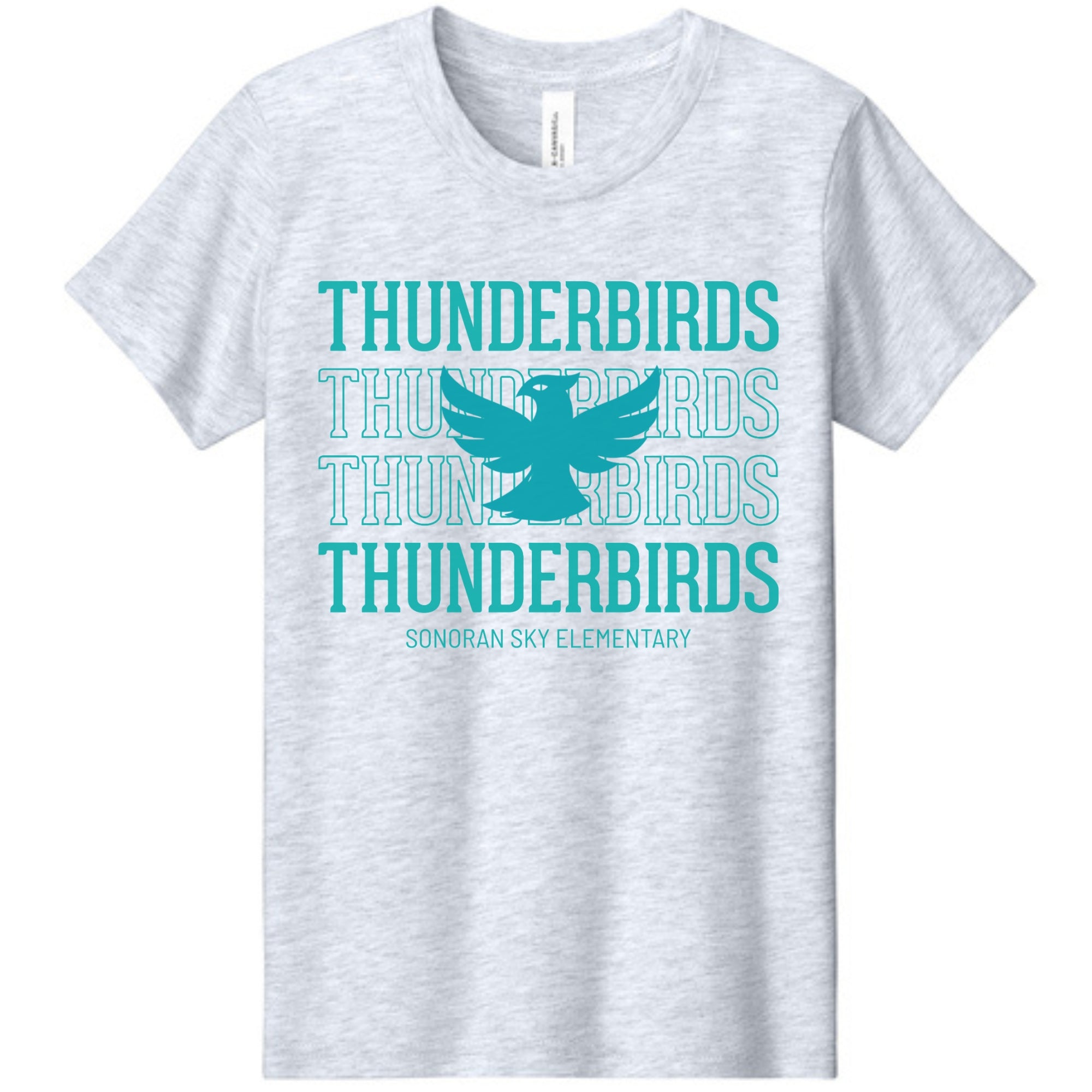 Thunderbirds Reflection Graphic Grey