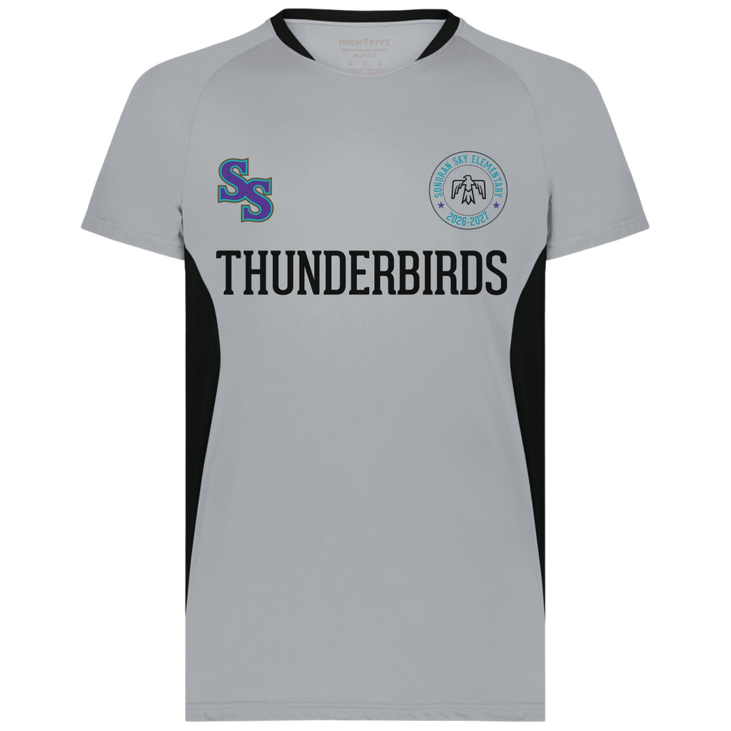 Thunderbirds Soccer Jersey Grey