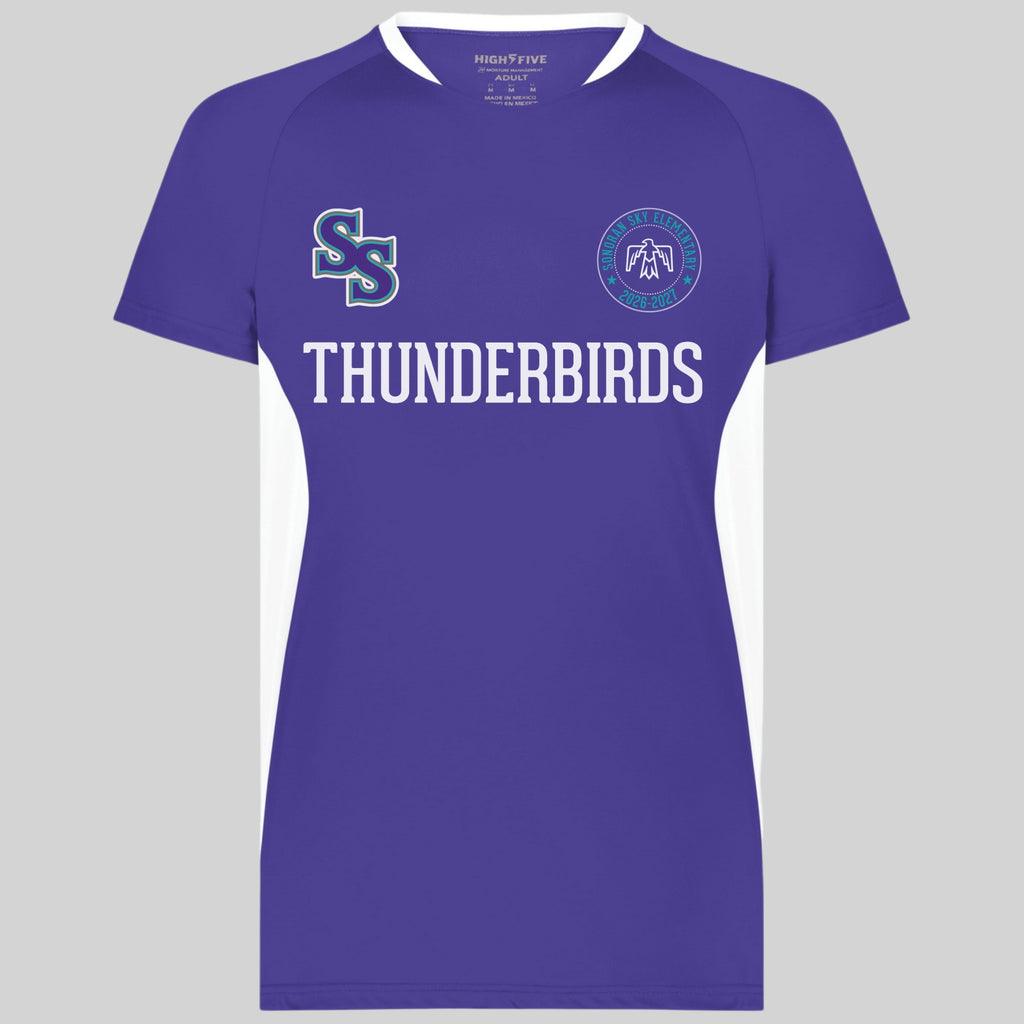 Thunderbirds Soccer Jersey Purple