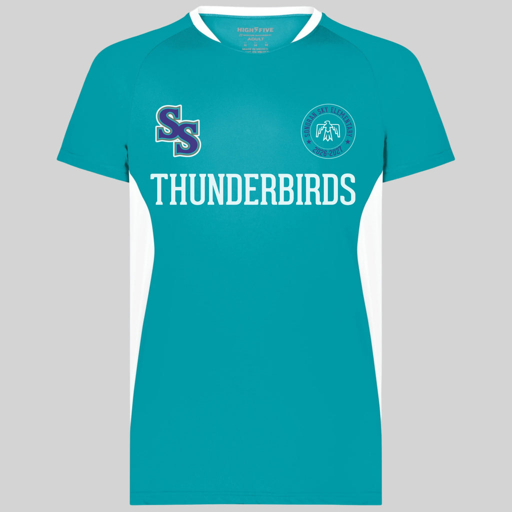 Thunderbirds Soccer Jersey Teal