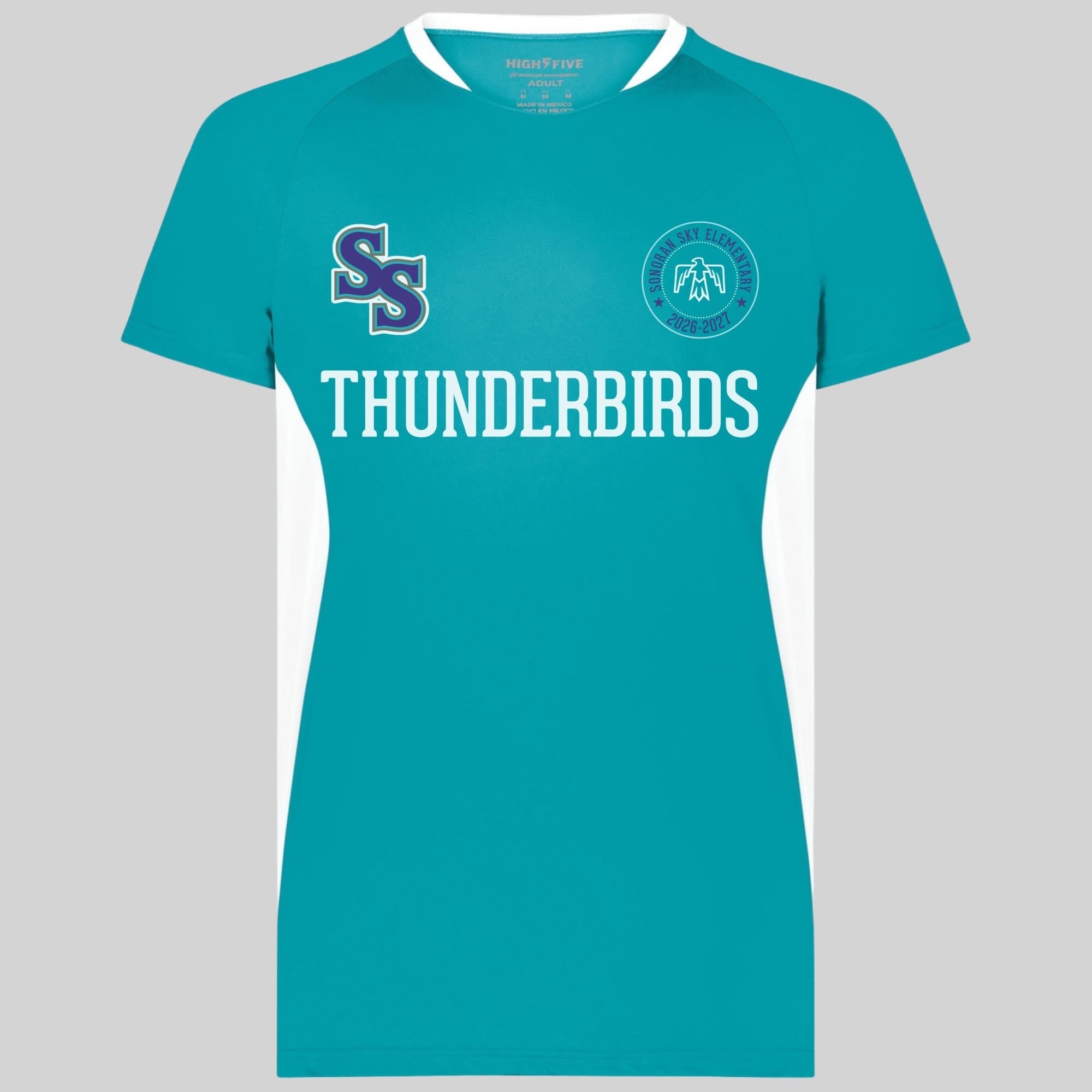 Thunderbirds Soccer Jersey Teal
