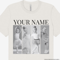 Name + 4 Grid Shirt *CUSTOM*